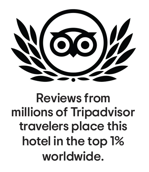 Tripadvisor 1% Award 2021